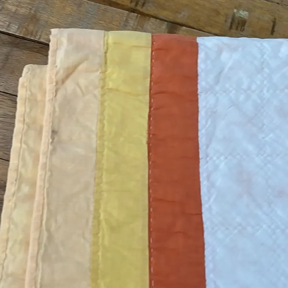 Vintage Lone Star Starburst Handmade Quilt Hand Quilted 75